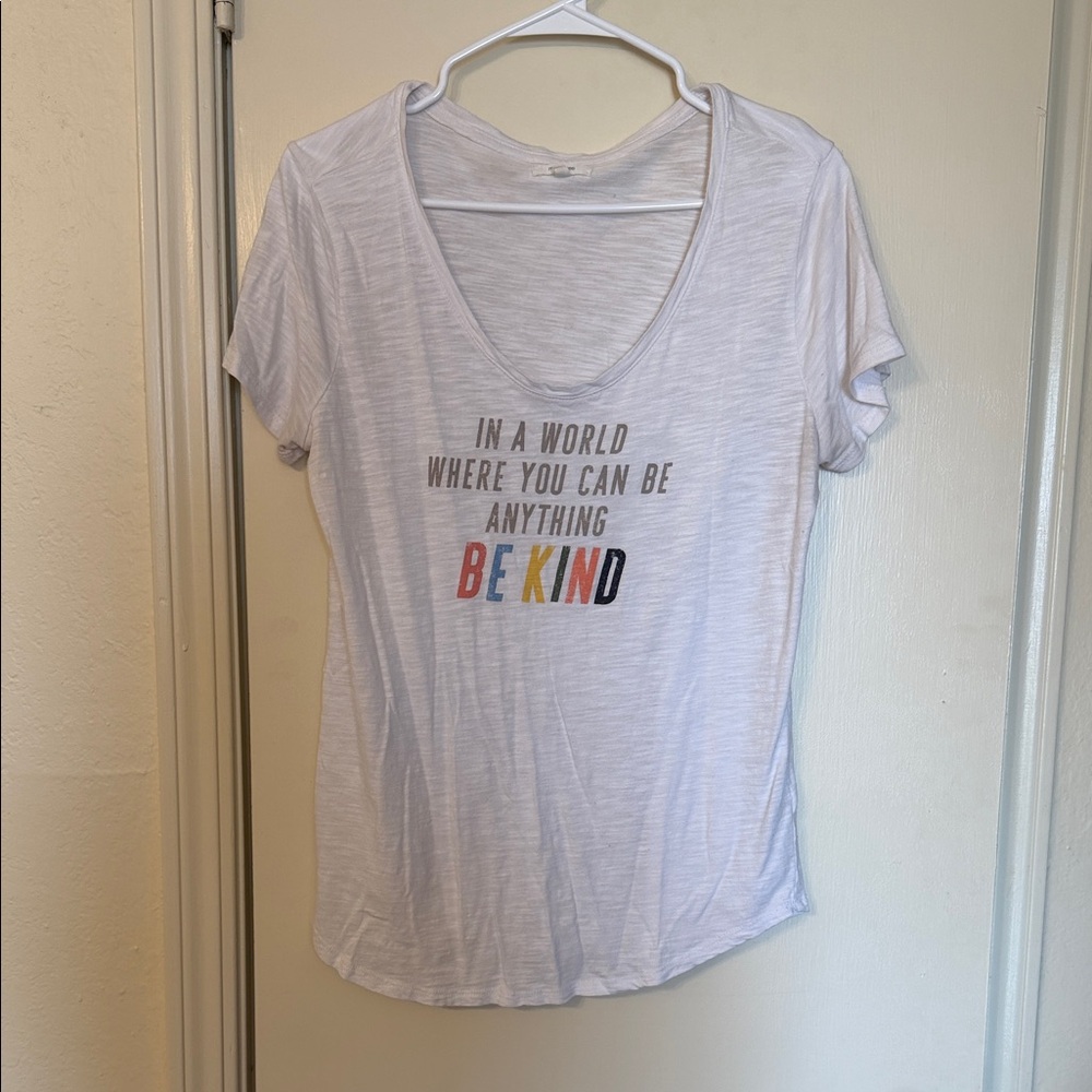 Maurices White Be Kind Graphic Tee